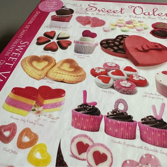 EUROGRAPHICS 1000pc Sweet Valentine cakes/desserts puzzle - Picture 8 of 9